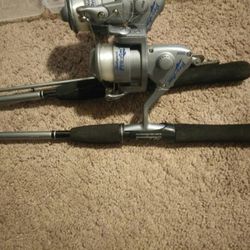 Shakespeare pro-am 350k fishing rod and reel
