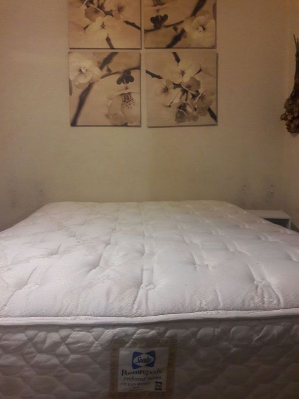 Sealy Posturepedic Plush Preferred Series Queen Size Mattress And Sealy Posturepedic Plush Preferred Series Queen Size Mattress And Box Spring