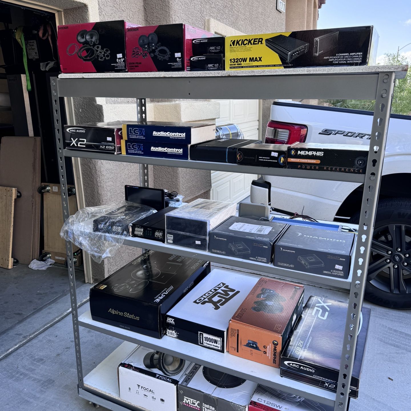Huge Car Audio Lot For Sale , One Or All !! Look !! Spring Cleaning 