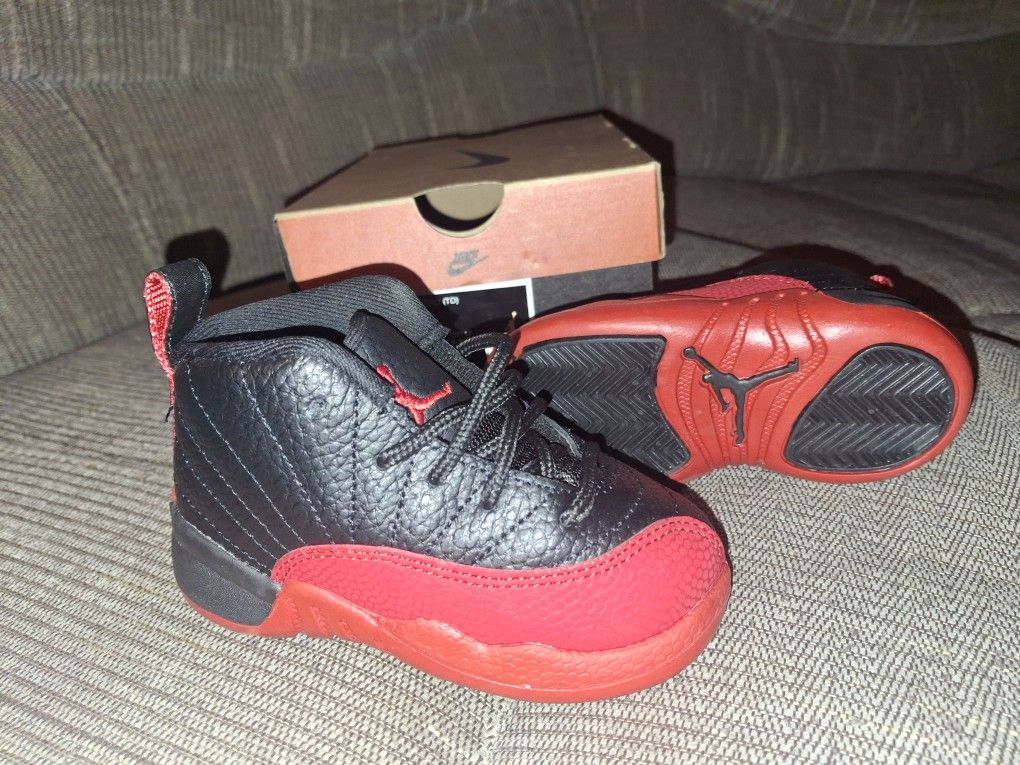 Jordan 12 Retro "Flu Game" for Toddler