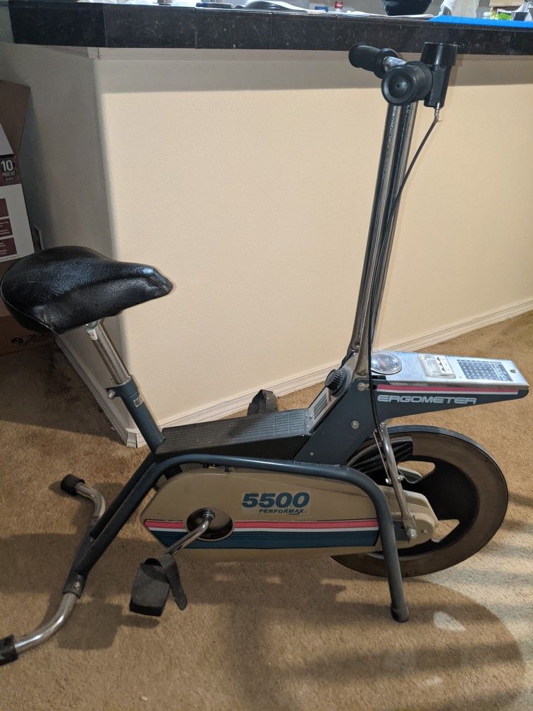 FS: Stationary Exercise Bike, SEARS Ergometer 5500 Performax | dpkb