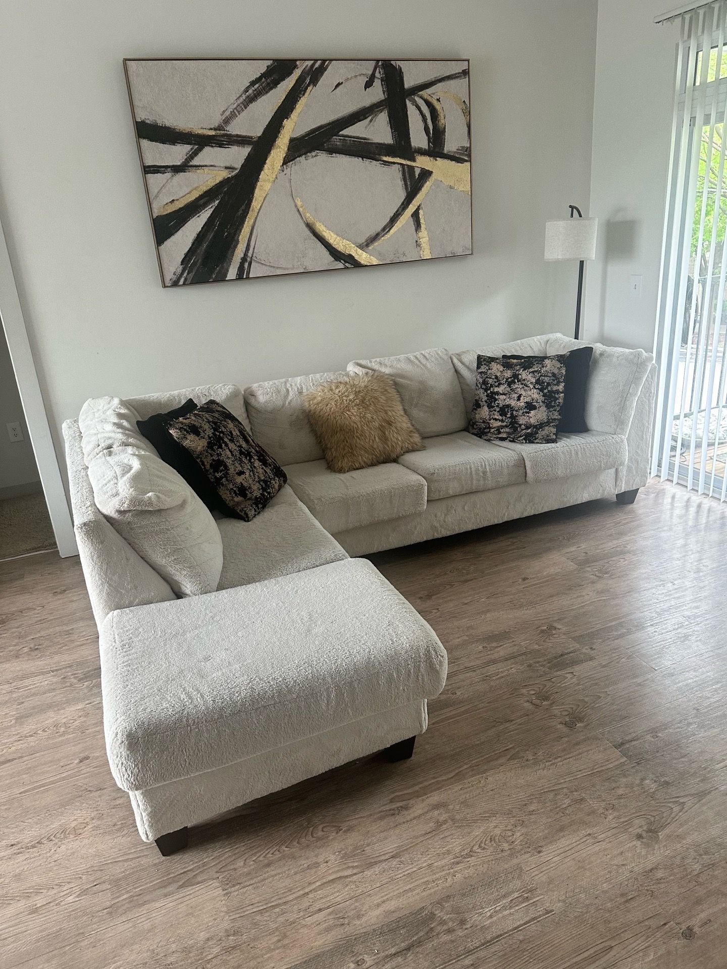 Ivory couch