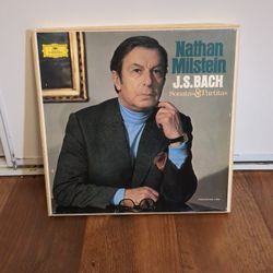 Record: Nathan Milstein J. S. Bach Sonatas And Partitas