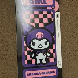 Kuromi Hello Kitty Skateboard 