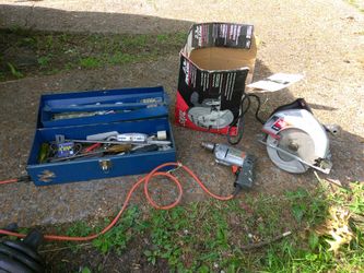 TOOLS BOX SAW DRILL READ DETAILS