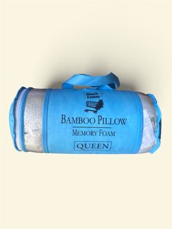 Black Friday Bamboo Memory Foam Queen Pillow