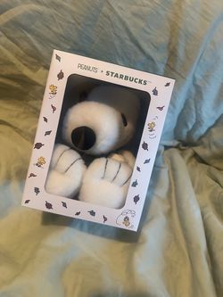 Starbucks Snoopy plush