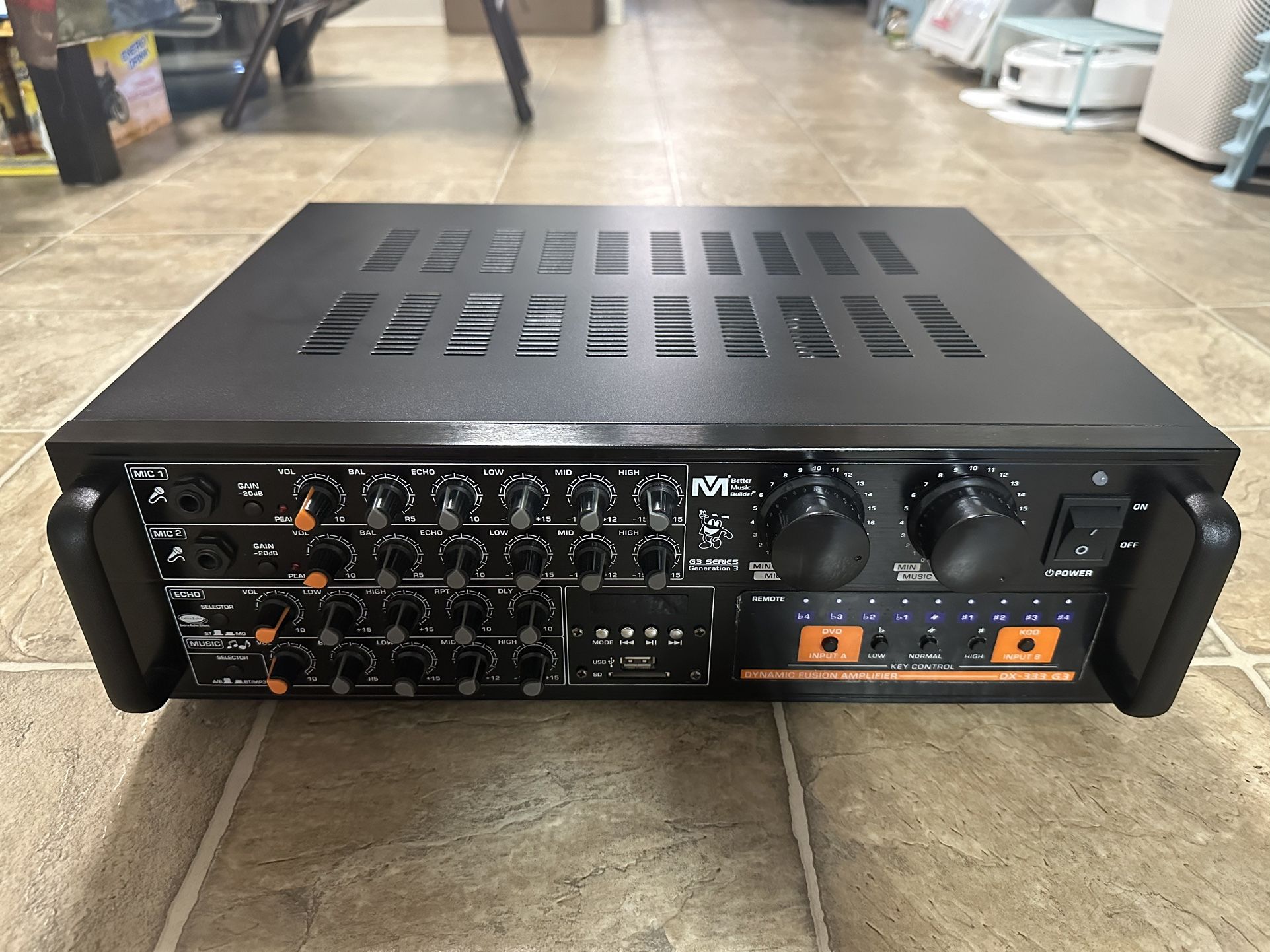 BMB (Better Music Builder) Dynamic Fusion Amplifier DX-333 G3 700W