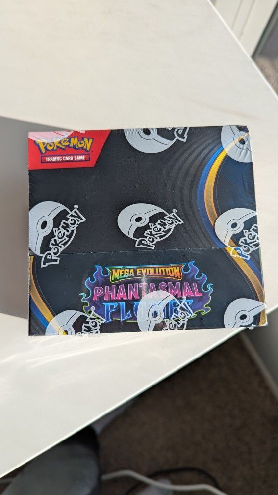 Phantasmal Flames Pokemon Card Booster Box (36 Packs)