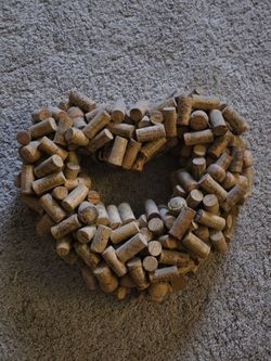Handmade Cork Heart_