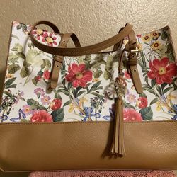 Beautiful Spring Floral Bag By Bueno