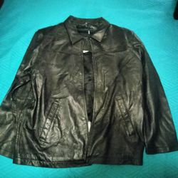 Mens Ciro Citterio Leather Jacket