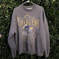 San Diego Chargers crew neck 