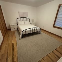 Large Jute & Cotton Area Rug