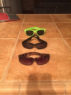 Sunglasses set of 3