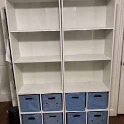Large Book Shelves X2