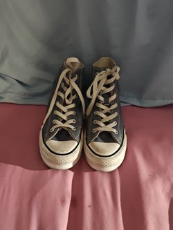 Taylor All Star blue high-tops