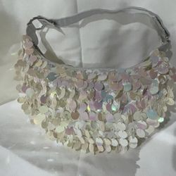 Vintage Sequin & Bead Evening Bag