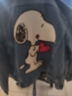 Snoopy denim jacket