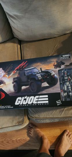 GI Joe Classified 4-WD  Stinger and Driver