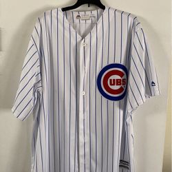Chicago Cubs home white jersey XL