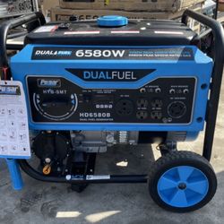 6580 Watt Dual Fuel Pulsar Generator