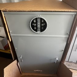 400A 120/240v 6clip CT meter base 