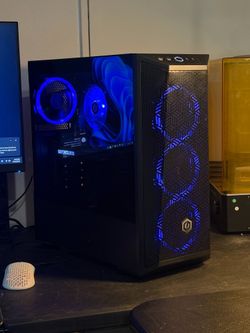 New Gaming PC with Monitor 240hz RTX 3060 Ti ryzen 5
