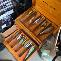 Fishing Box And Baits 