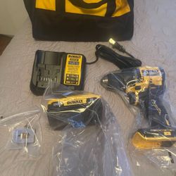New Dewalt Brushless Drill, Battery & Charger + Bag 20v $80