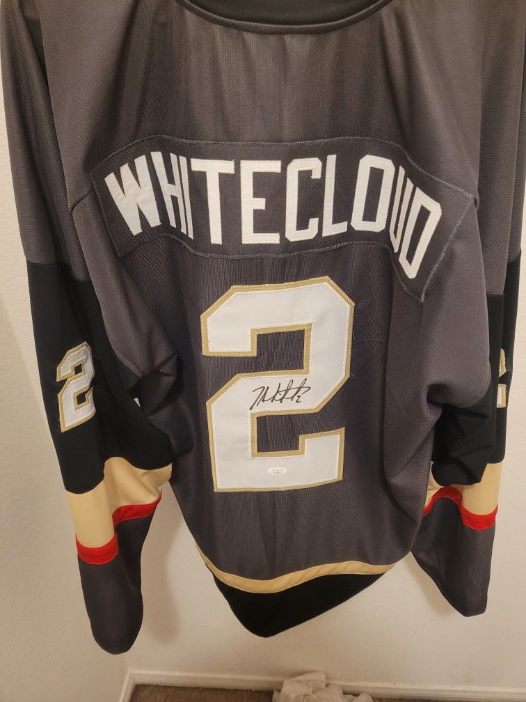 Zach Whitecloud Signed Jersey JSA Certification 