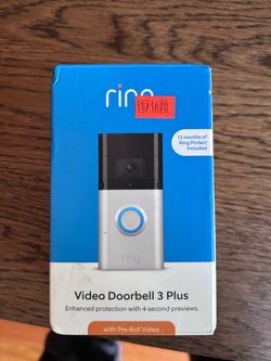 Ring Video Doorbell 3 Plus