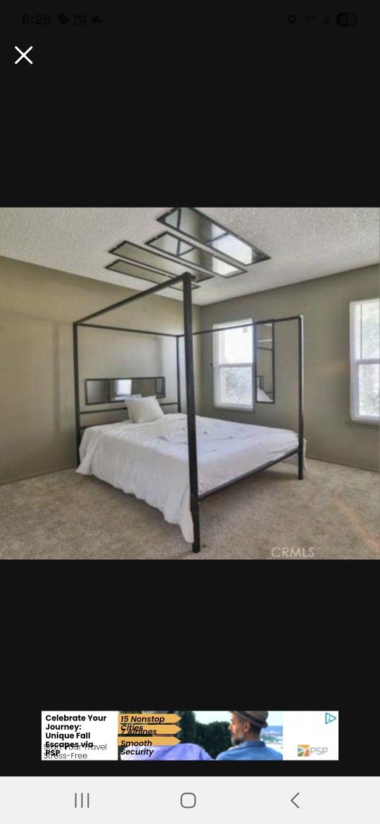 Canopy Bed Queen.size