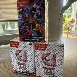 Pokemon 151 BB & DESTINED RIVALS BB
