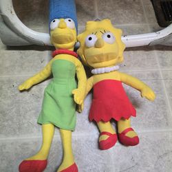 Simpsons Plushies