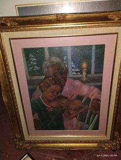 Grandma painting