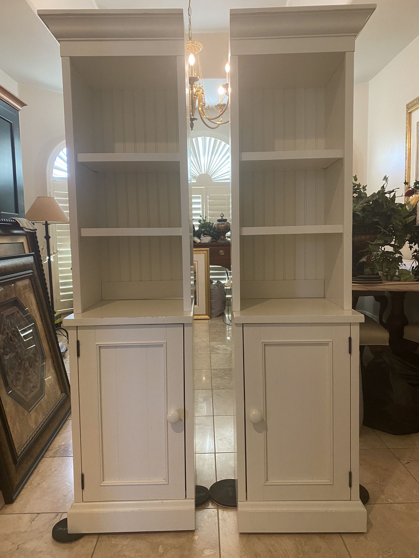 Two Storage Towers From Pottery Barn Kids