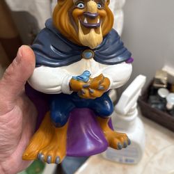 Beauty And The Beast Piggy Bank 