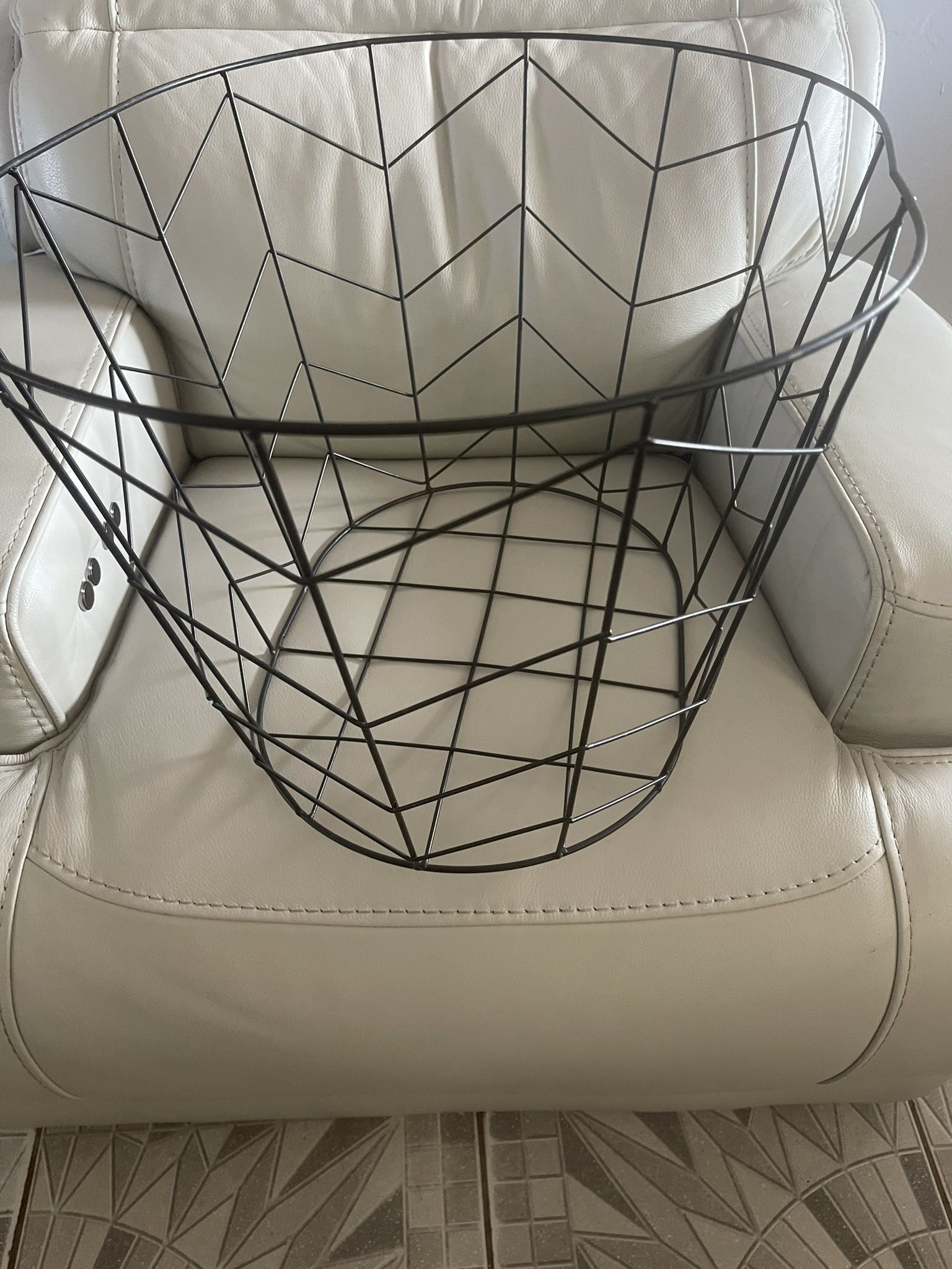 Iron Laundry Basket