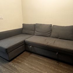 Ikea - FRIHETEN sleeper Sectional couch 