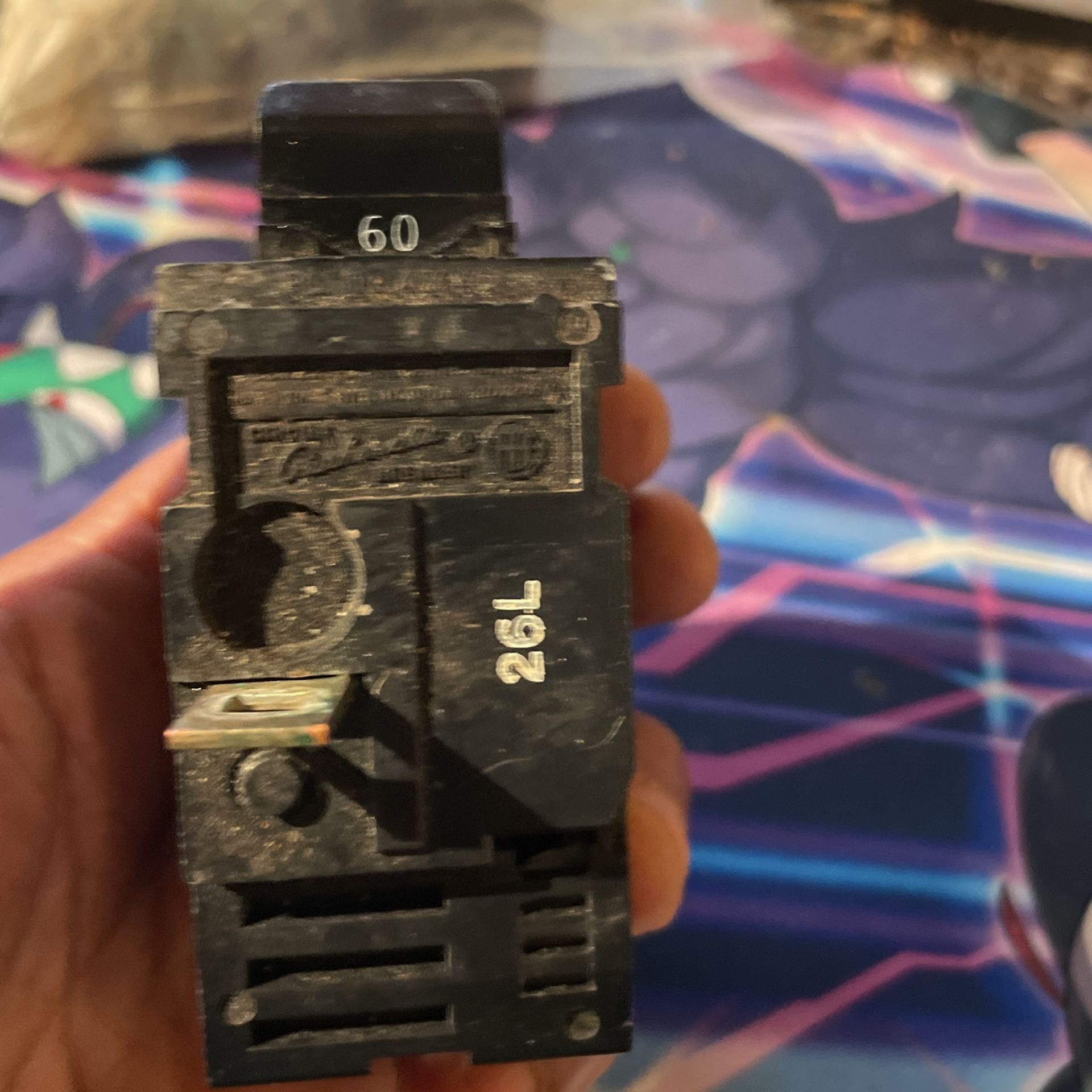 Pushmatic Breakers 60”