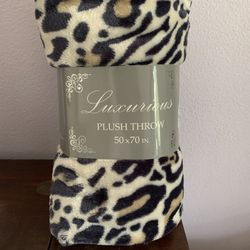 2 New Throw Blankets 