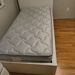 Twin Bed and  IKEA Frame