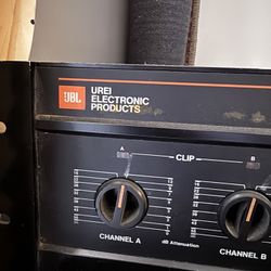 RSL Speakers And Urei/JBL Amp