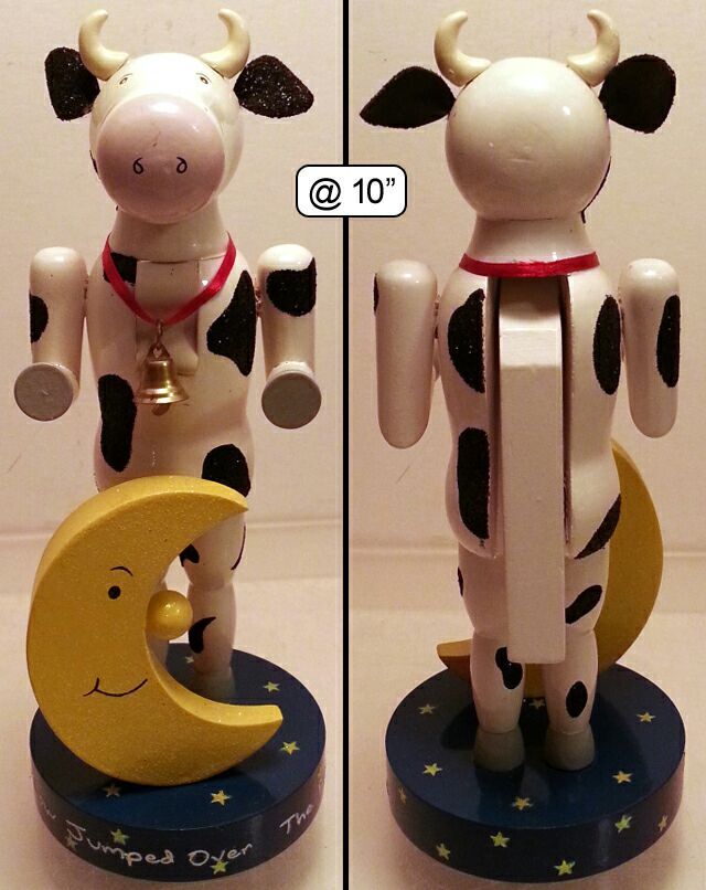 Nutcracker #20 Collectible Cow Jumped Over The Moon
