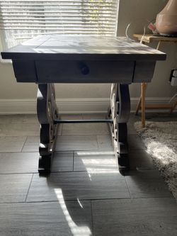 Scroll Side Table