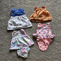 Baby Girl Dresses 0-3mo