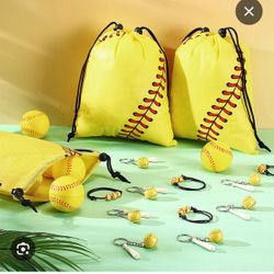 Softball Party Favors 