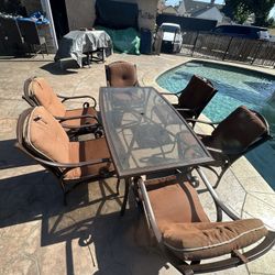 Patio Chairs And Table 