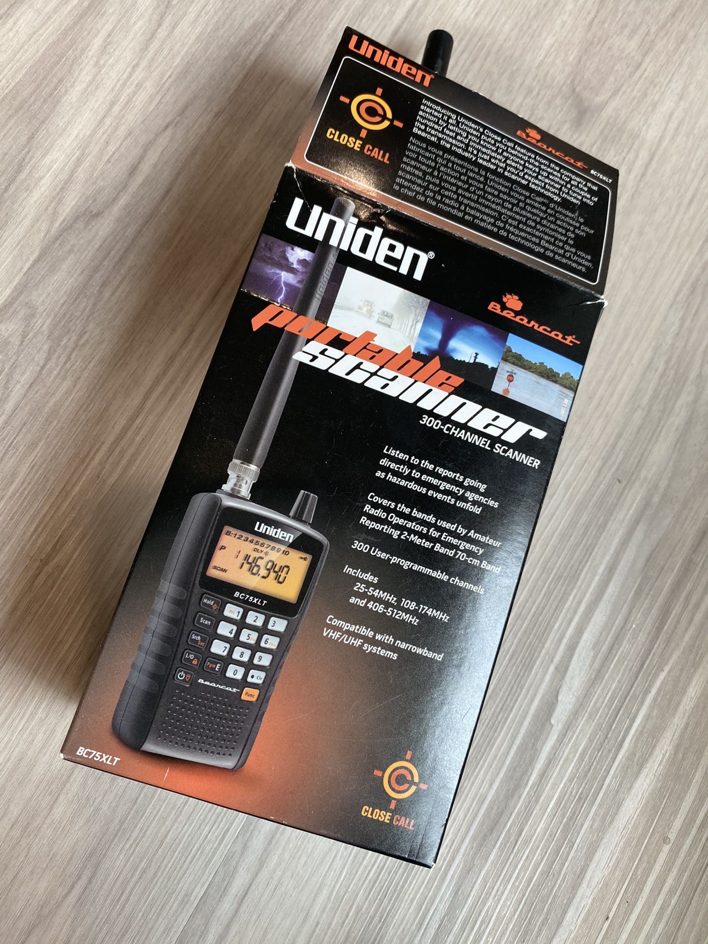 Linden Portable Scanner BC75XLT